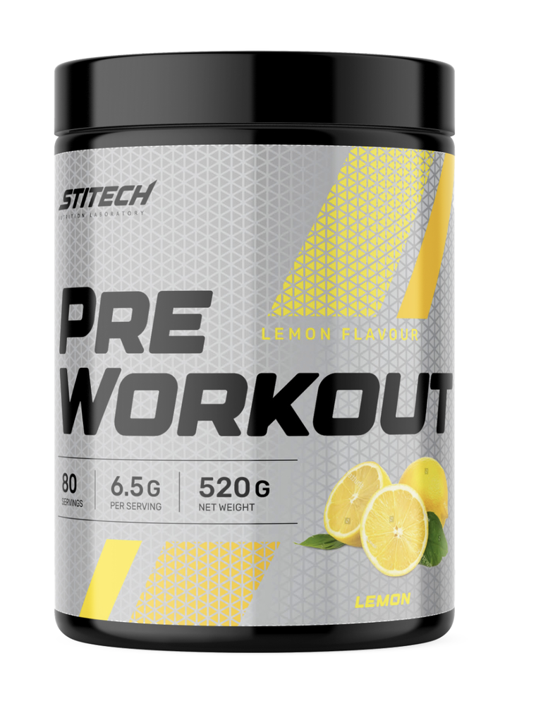 Pre-Workout 0.52kg lemon :520g
