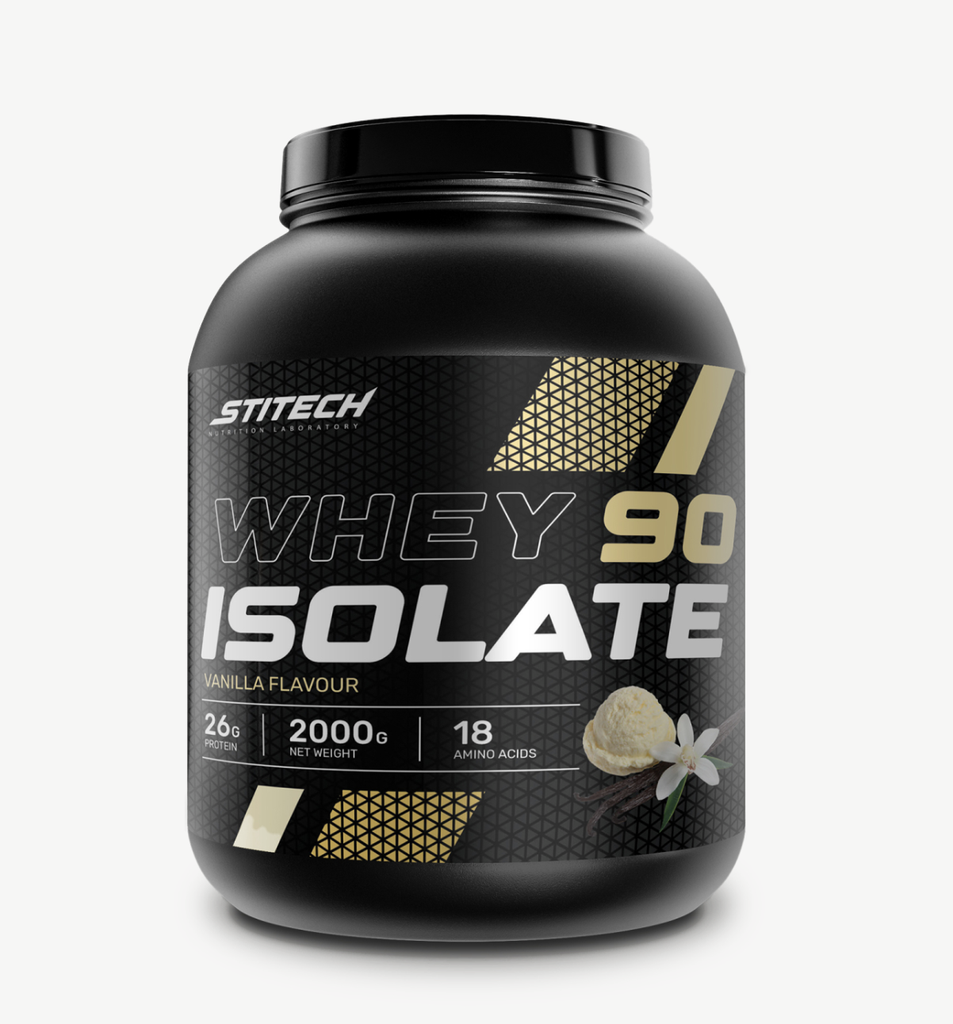 Whey protein isolate 90% vanilla 2 kg :2 kg