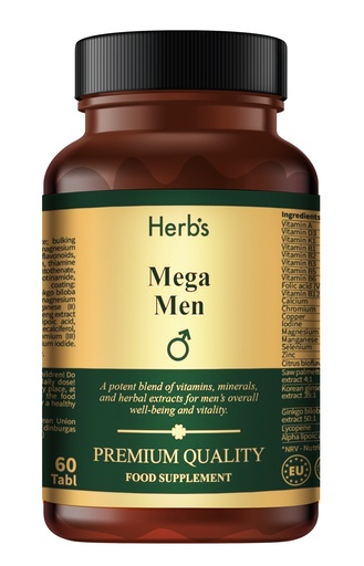 [52281] HERB'S -Men's Premium complex (24 active components) tablets - 30 pills
